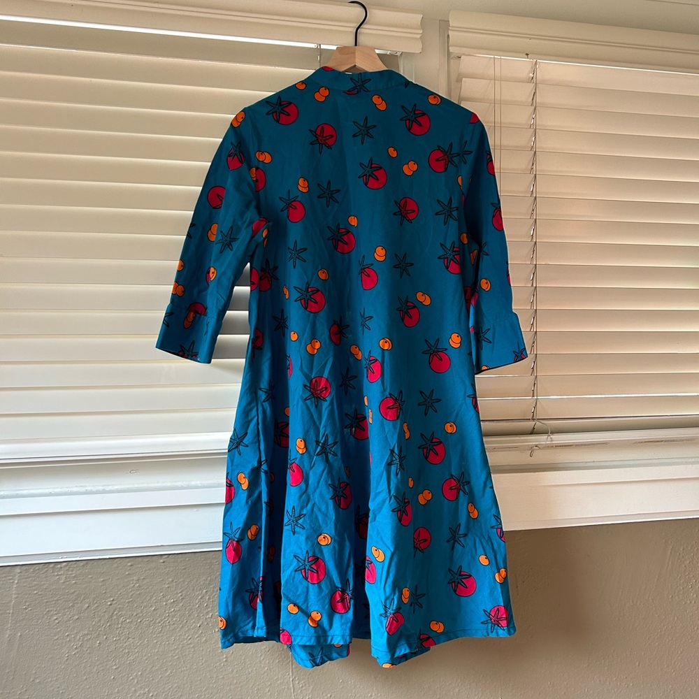 Zuri Kenya Turquoise Berry Dress